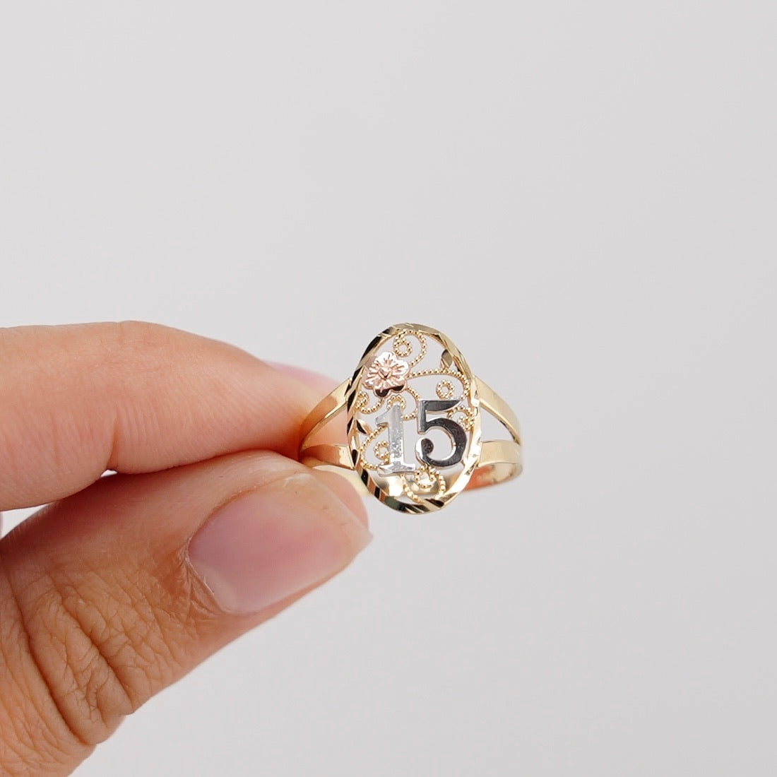 14k Gold Quince Ring