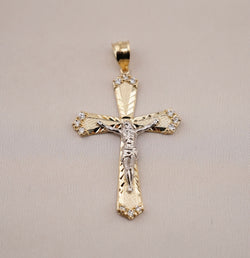 14k Gold Cross Pendant