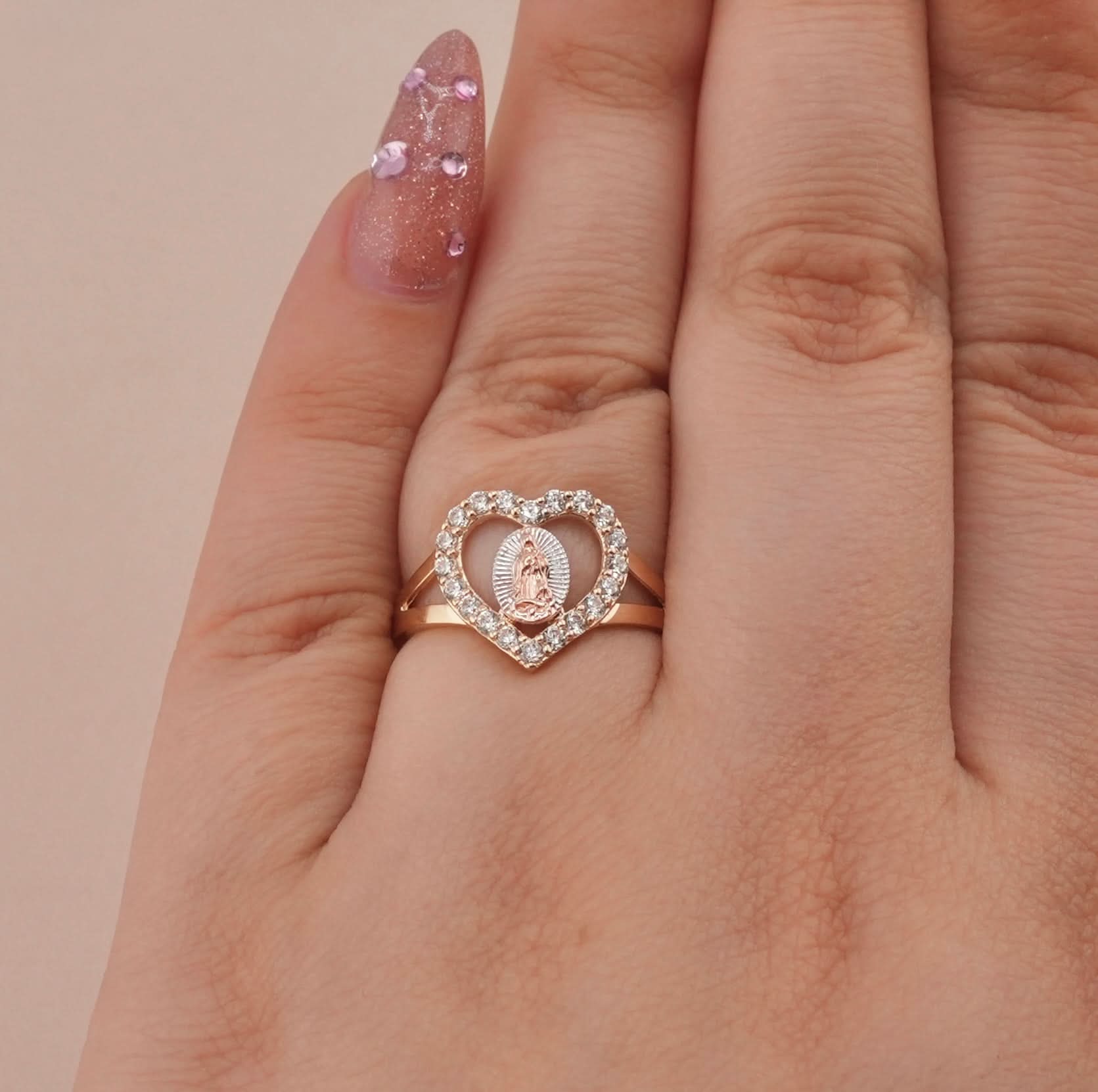 14K Gold Virgencita Women’s Ring