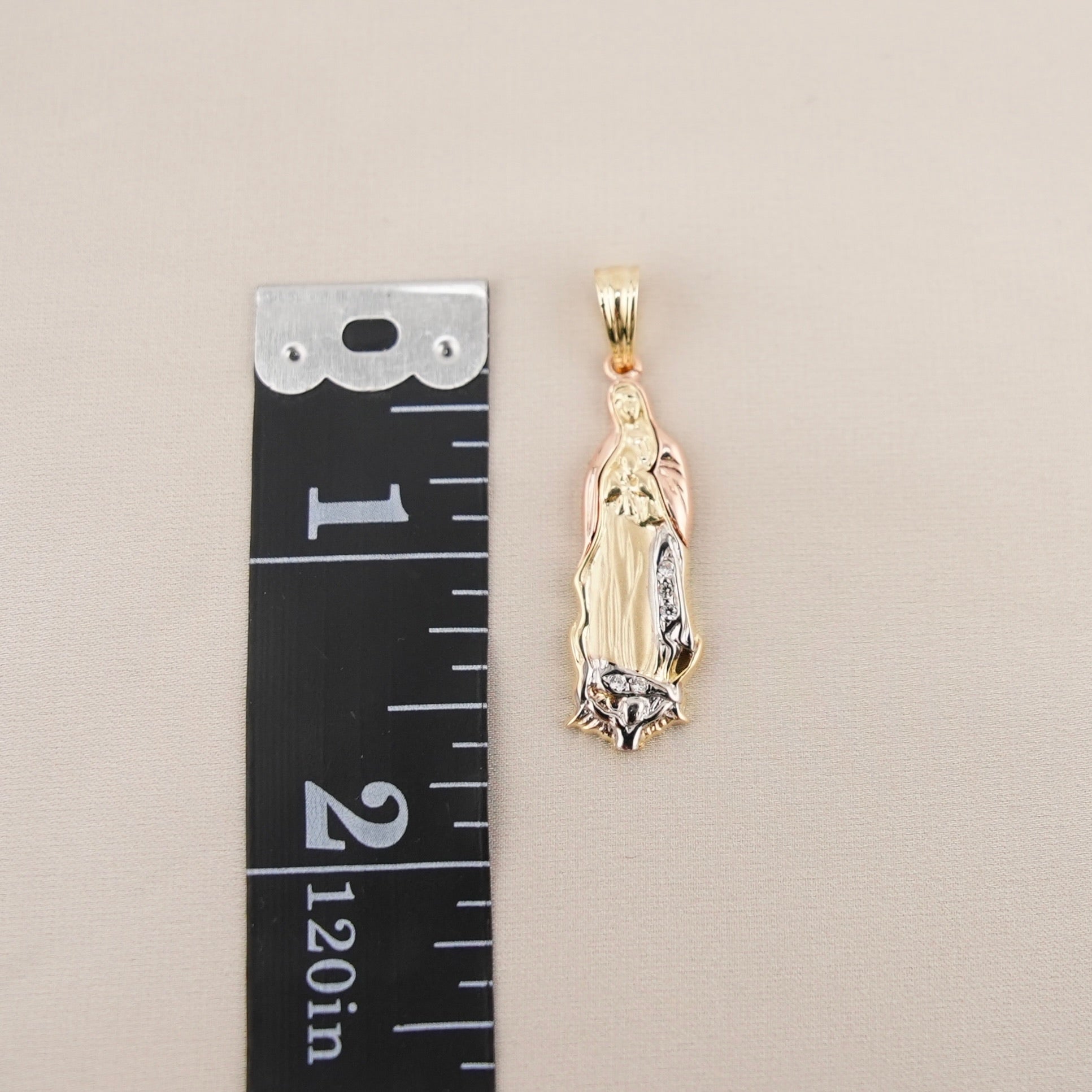 14k Gold Virgencita Chain Set