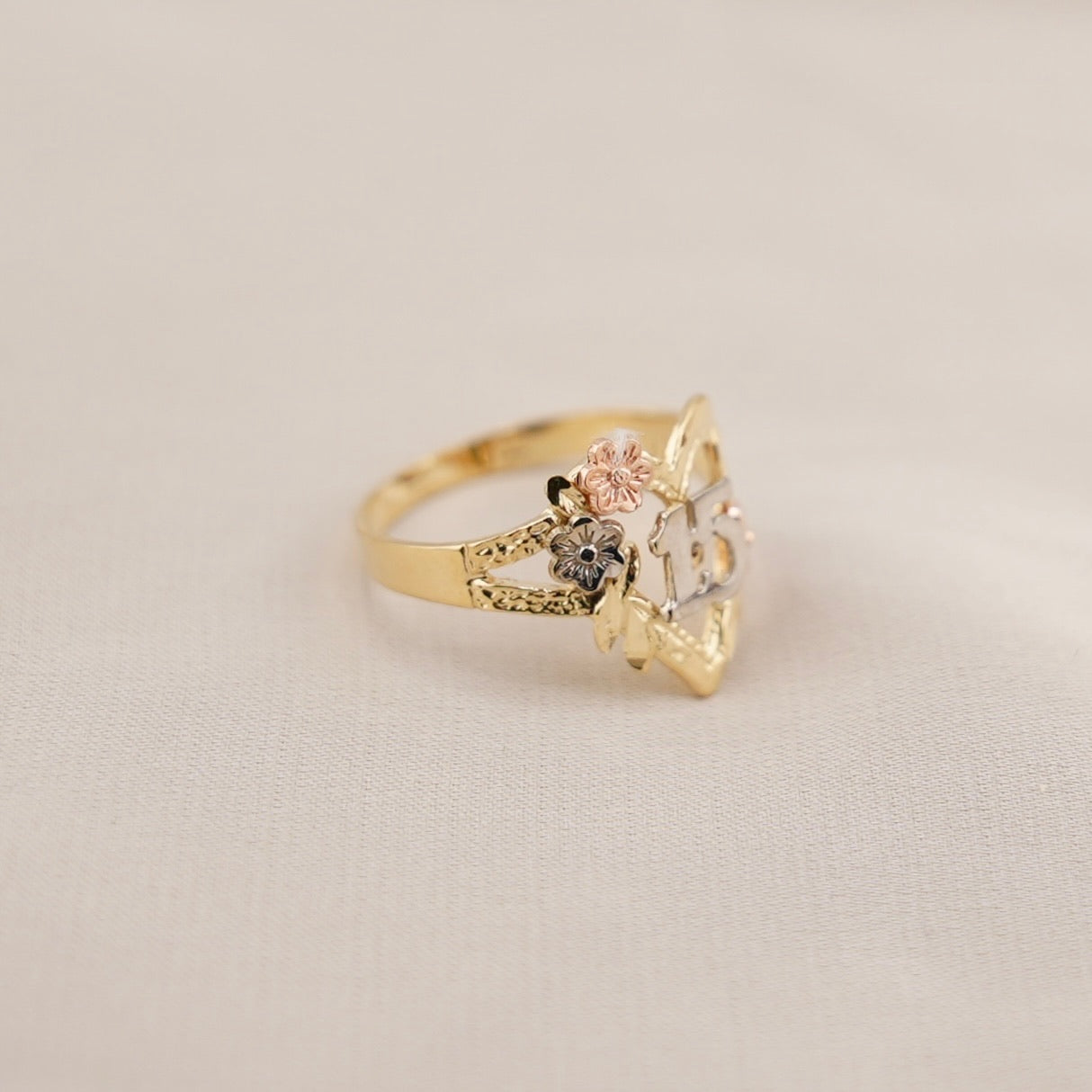 14k Gold Quince Ring