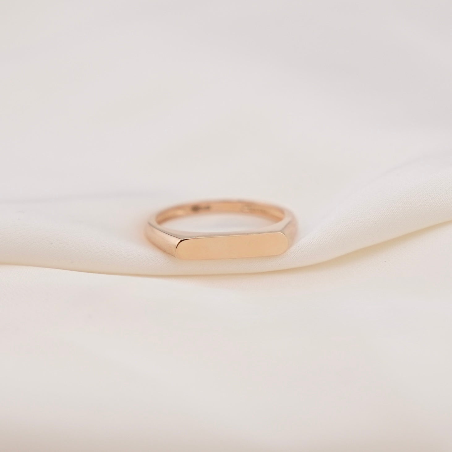 14k Gold Signet Ring