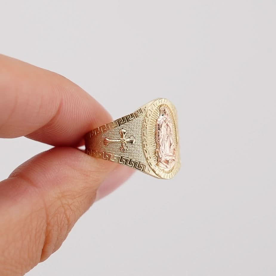 14k Gold Virgencita Ring