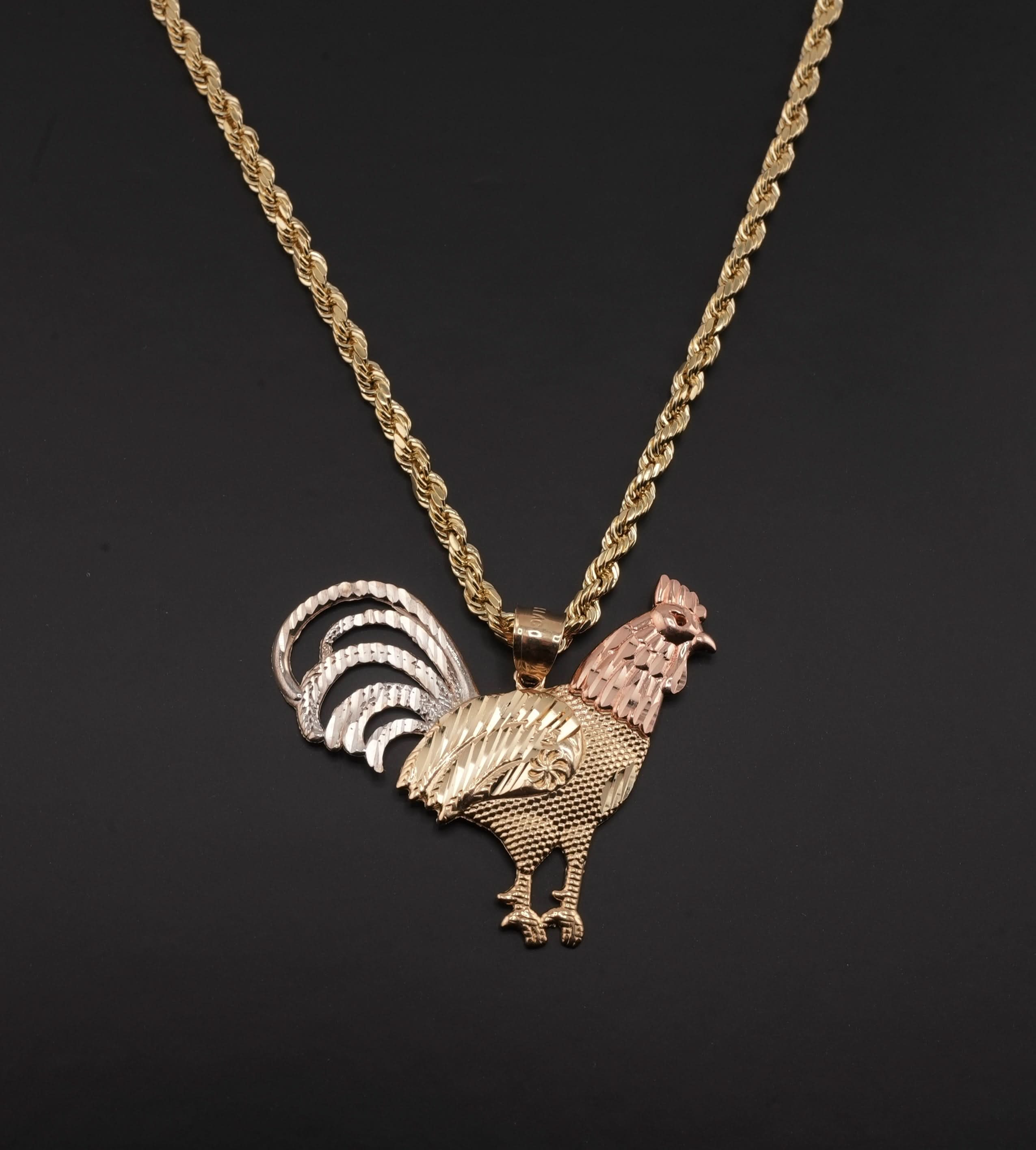 14K Gold Gallo Chain Set
