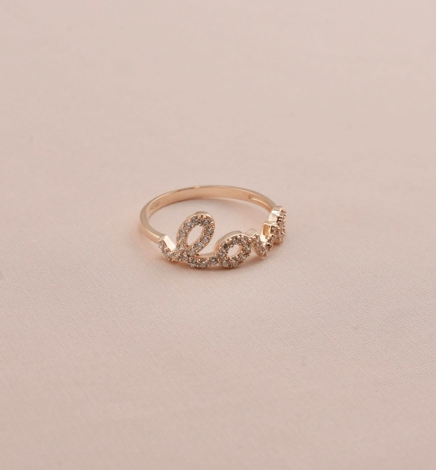 14K Gold Love Women’s Ring