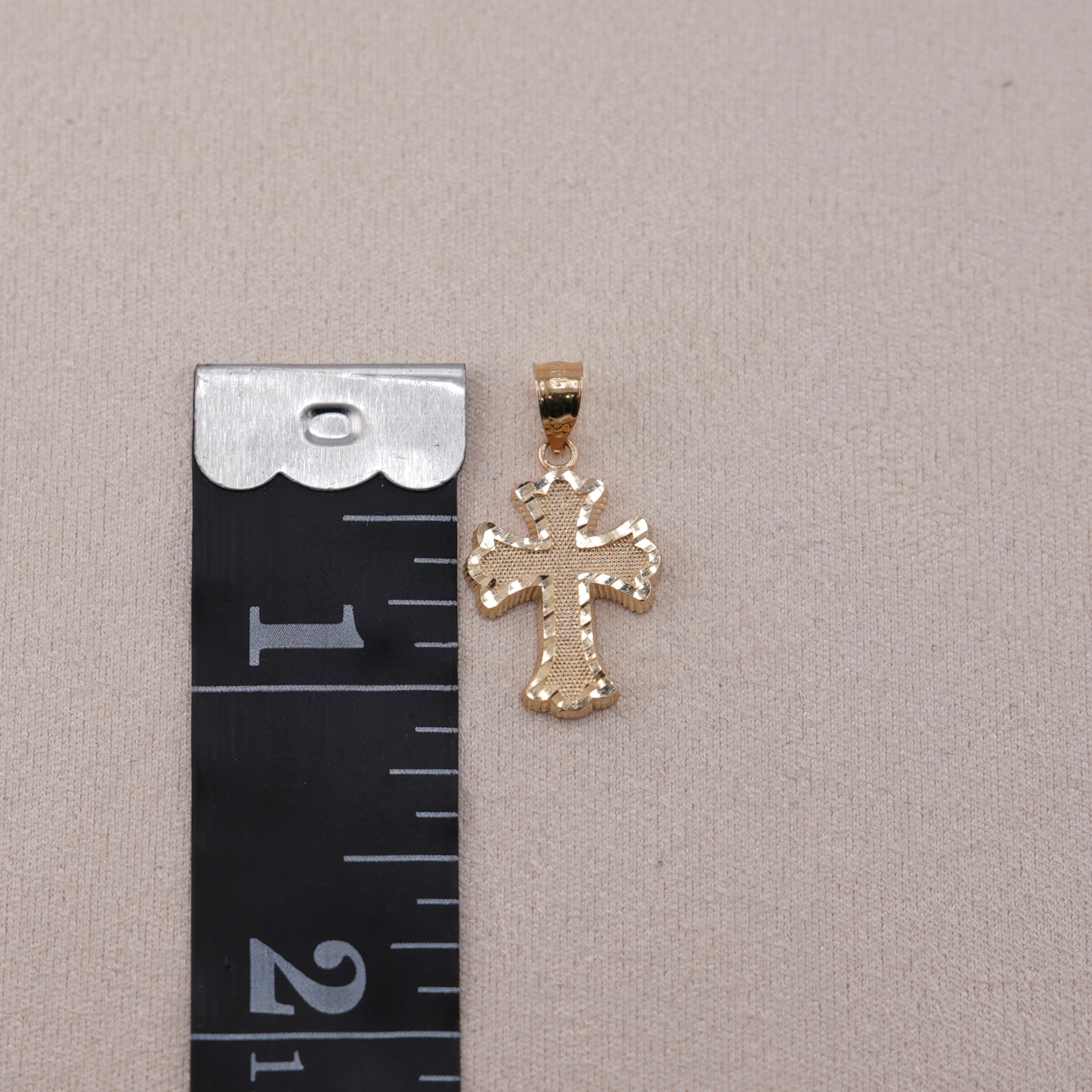 14k Gold Mini Cross Pendant