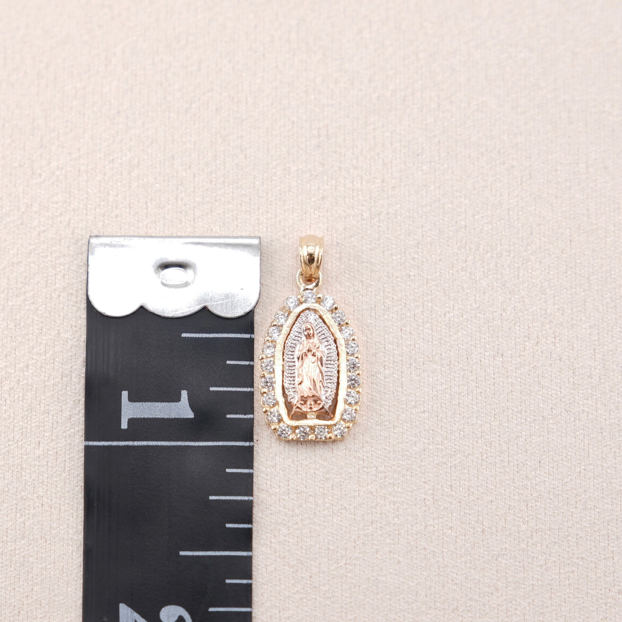 14k Gold Virgencita Chain Set