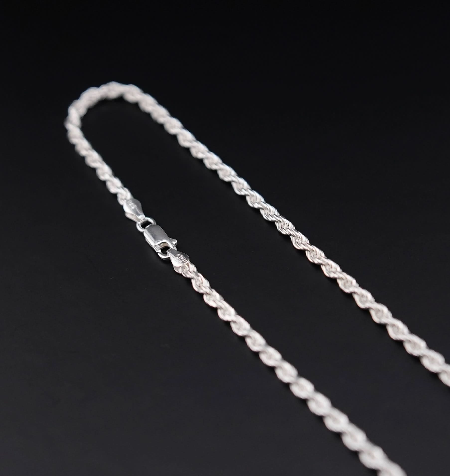 Silver 925 Rope Chain 5mm . 063