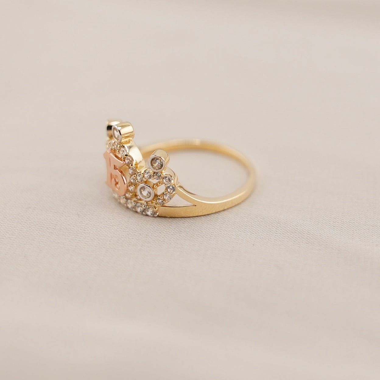 14k Gold Quince Ring