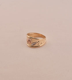 14K Gold Rose Women’s Ring . RG-2036