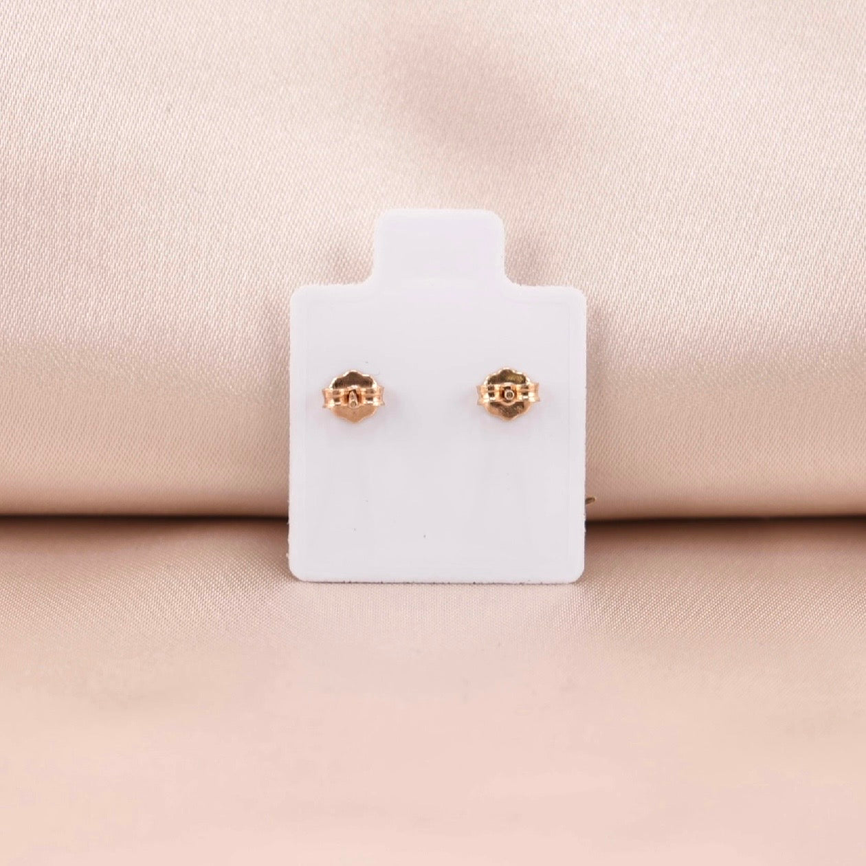 14k Gold Small Santa Muerte Earrings