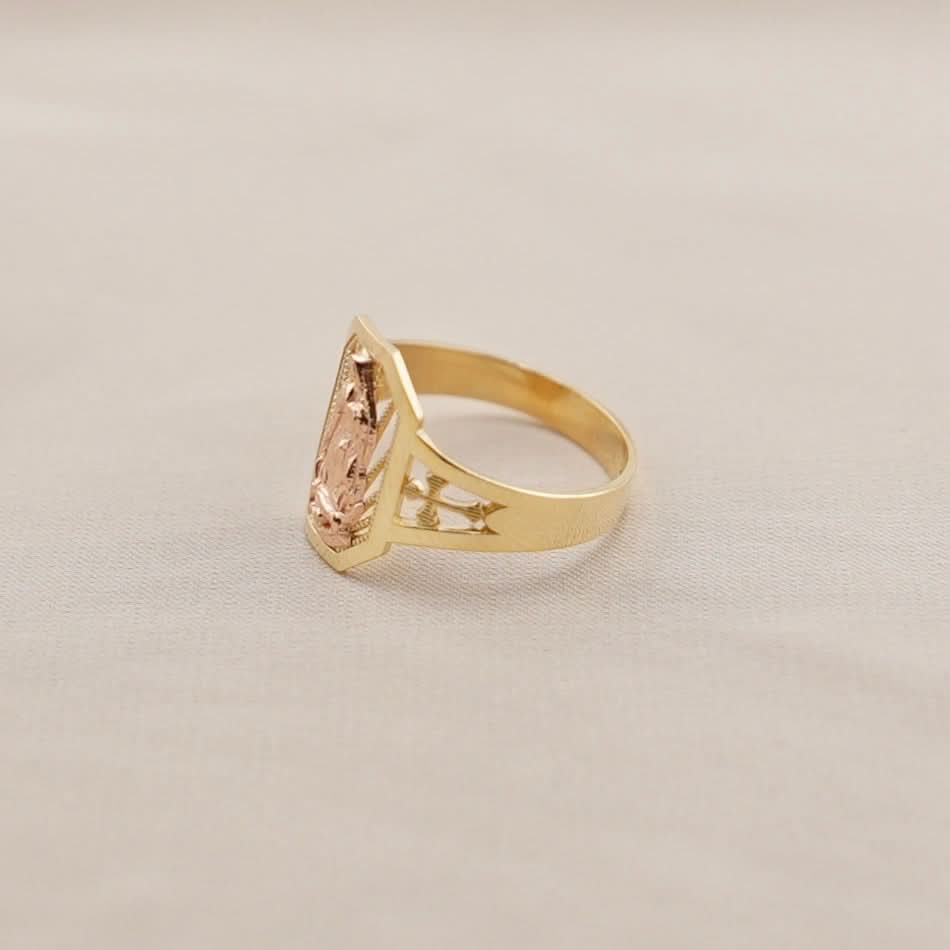 14k Gold Virgencita Ring