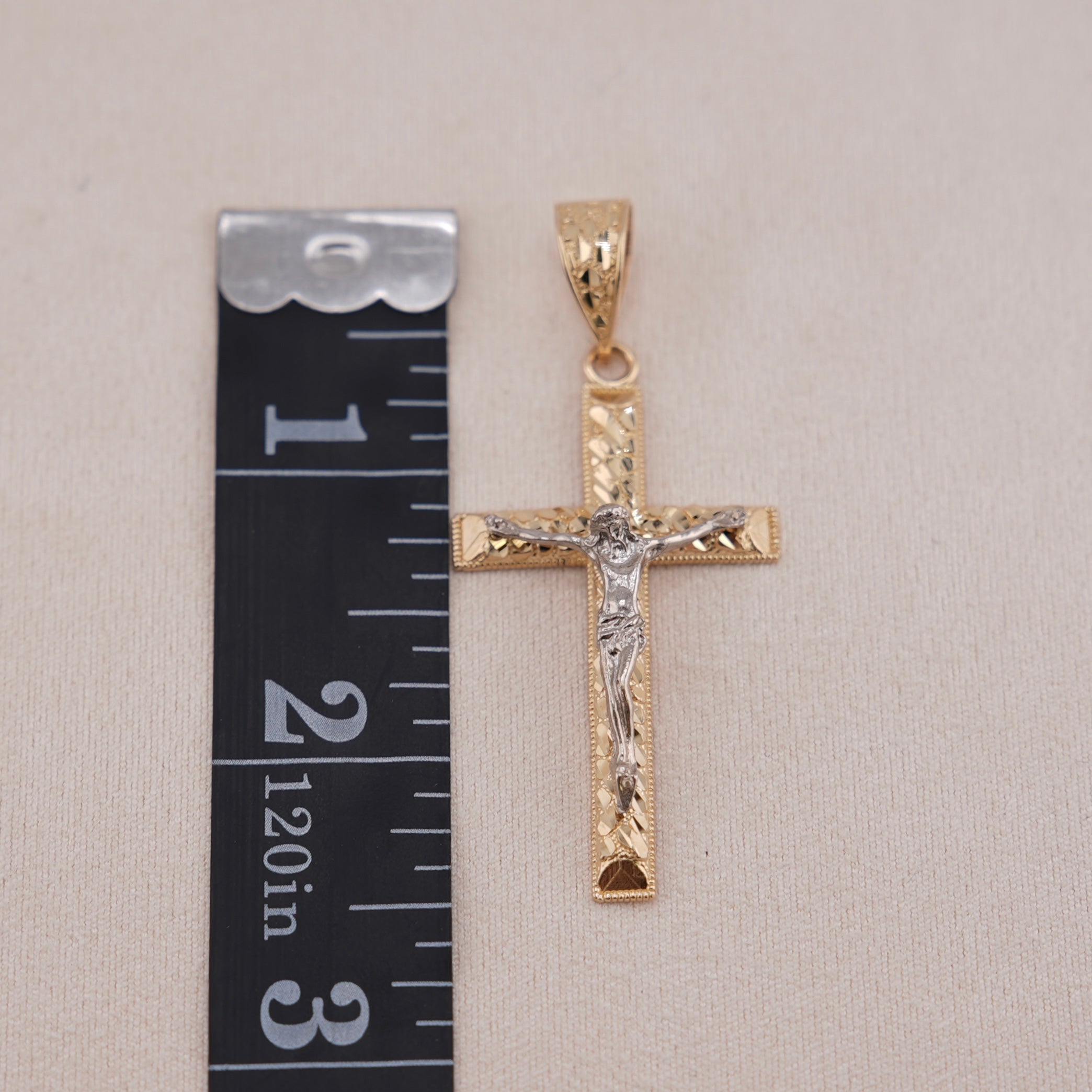 14k Gold Cross Pendant