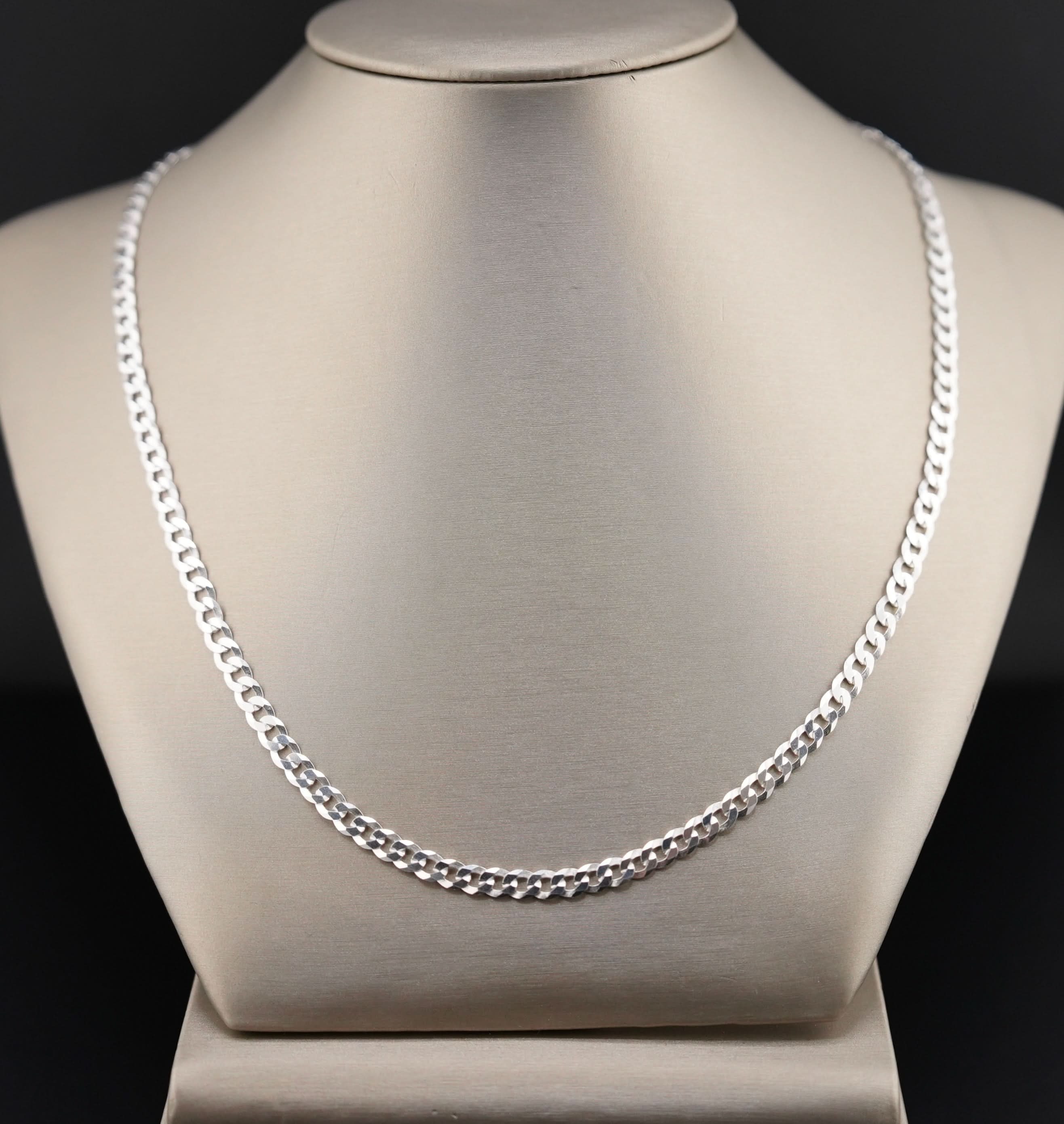 925 Silver 5mm Curb Chain