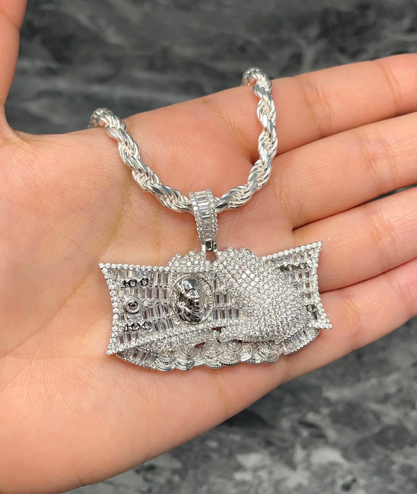 Money Chain Set Set Silver .925