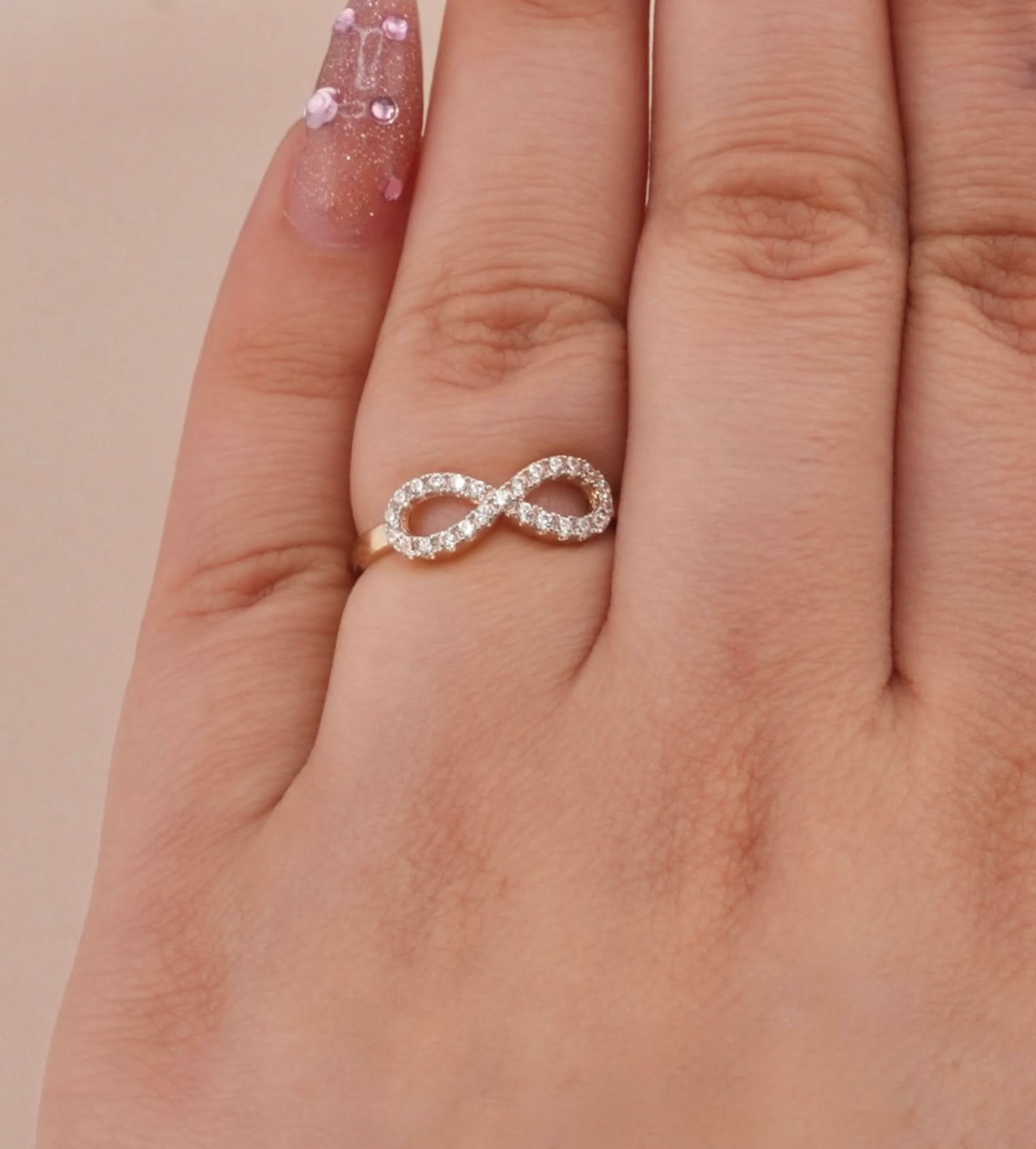 14K Gold infinity Women’s Ring