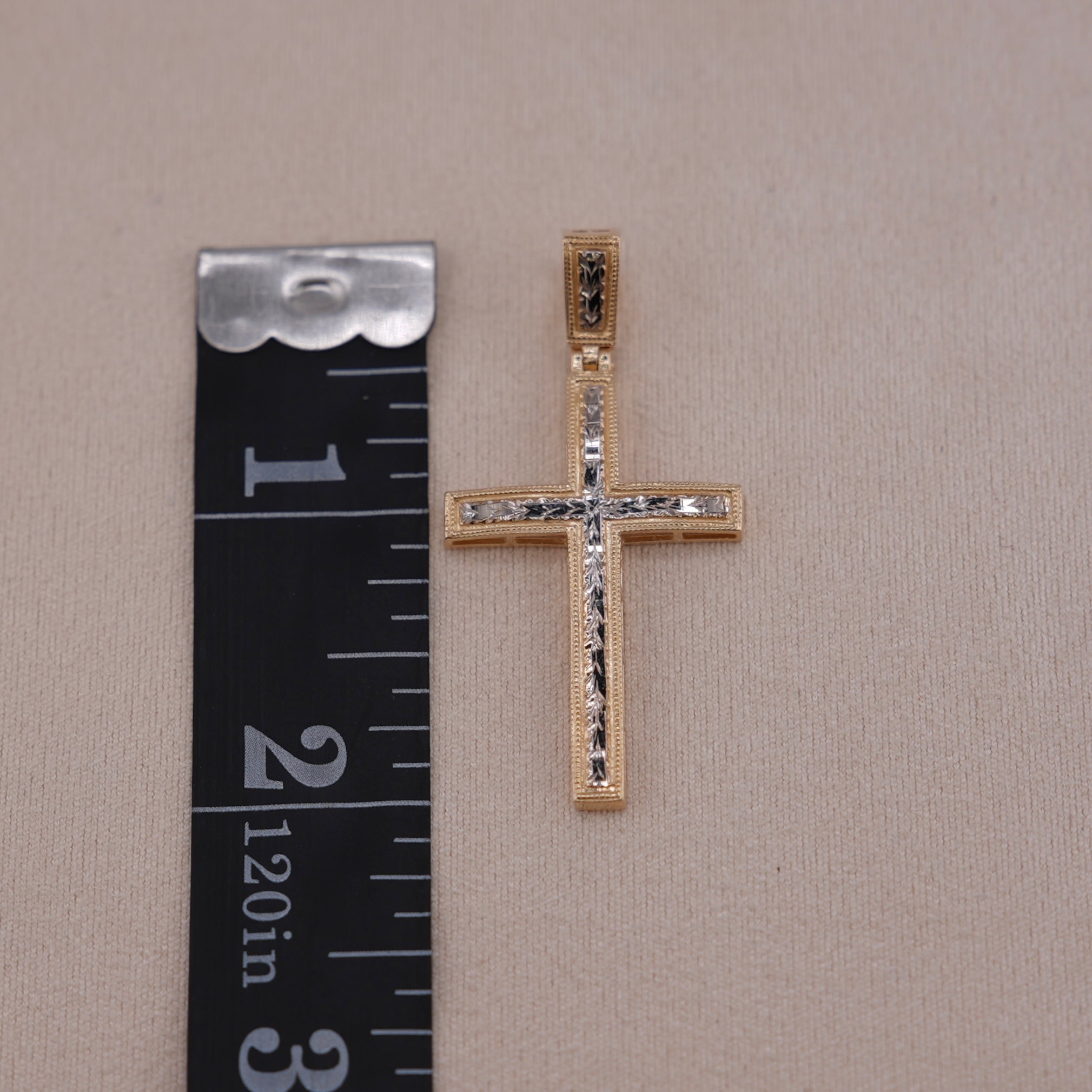 14k Gold Cross Pendant