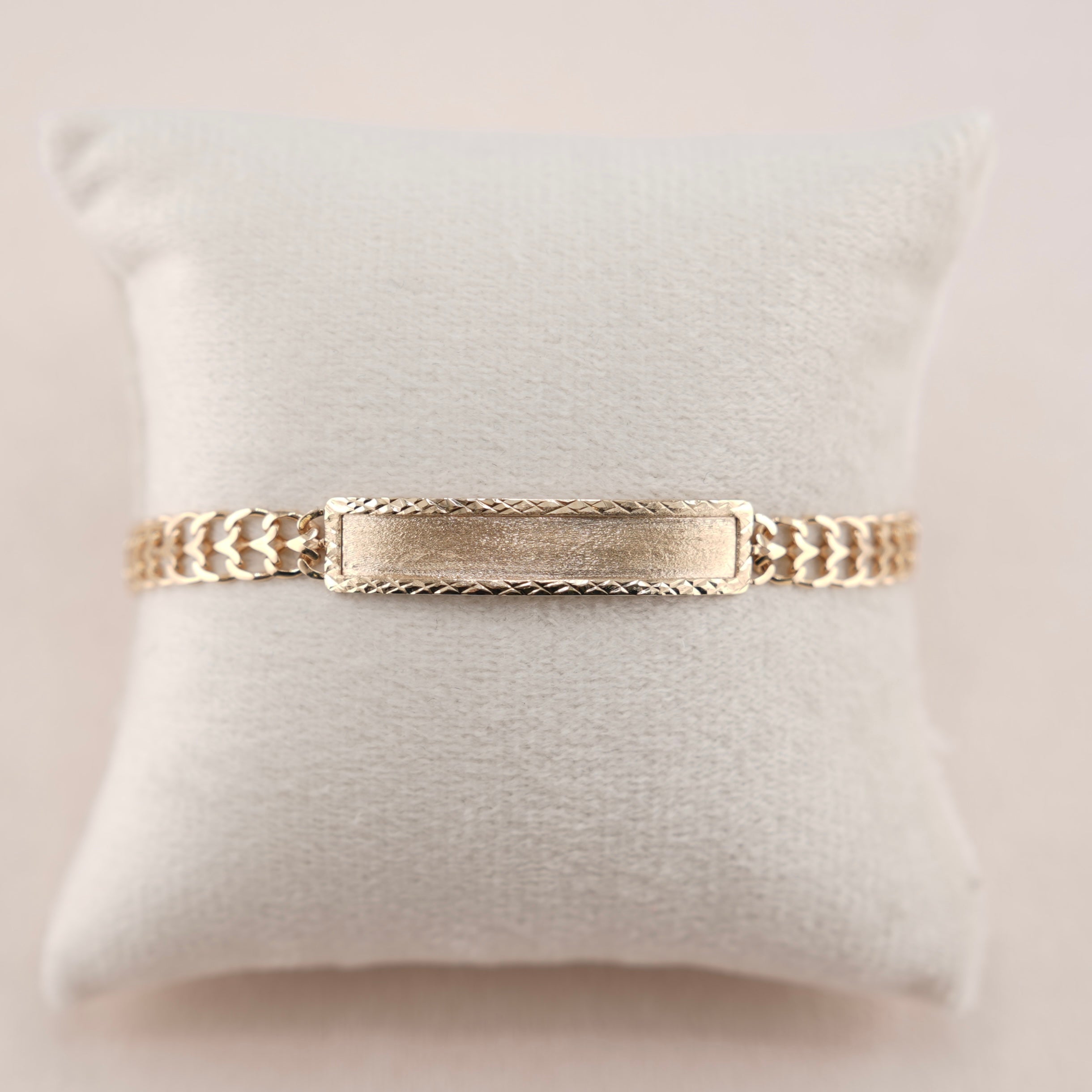 14k Gold Women’s ID Bracelet