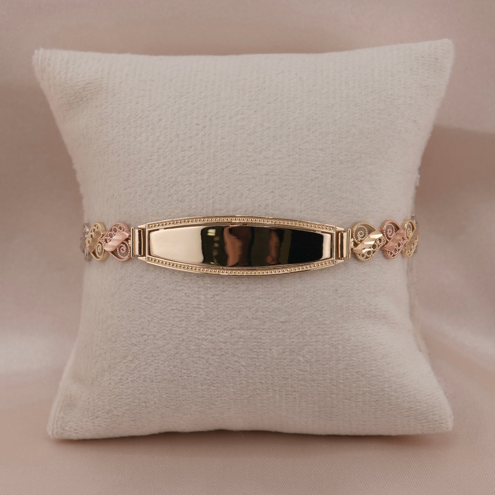 14k Gold Women’s ID Bracelet