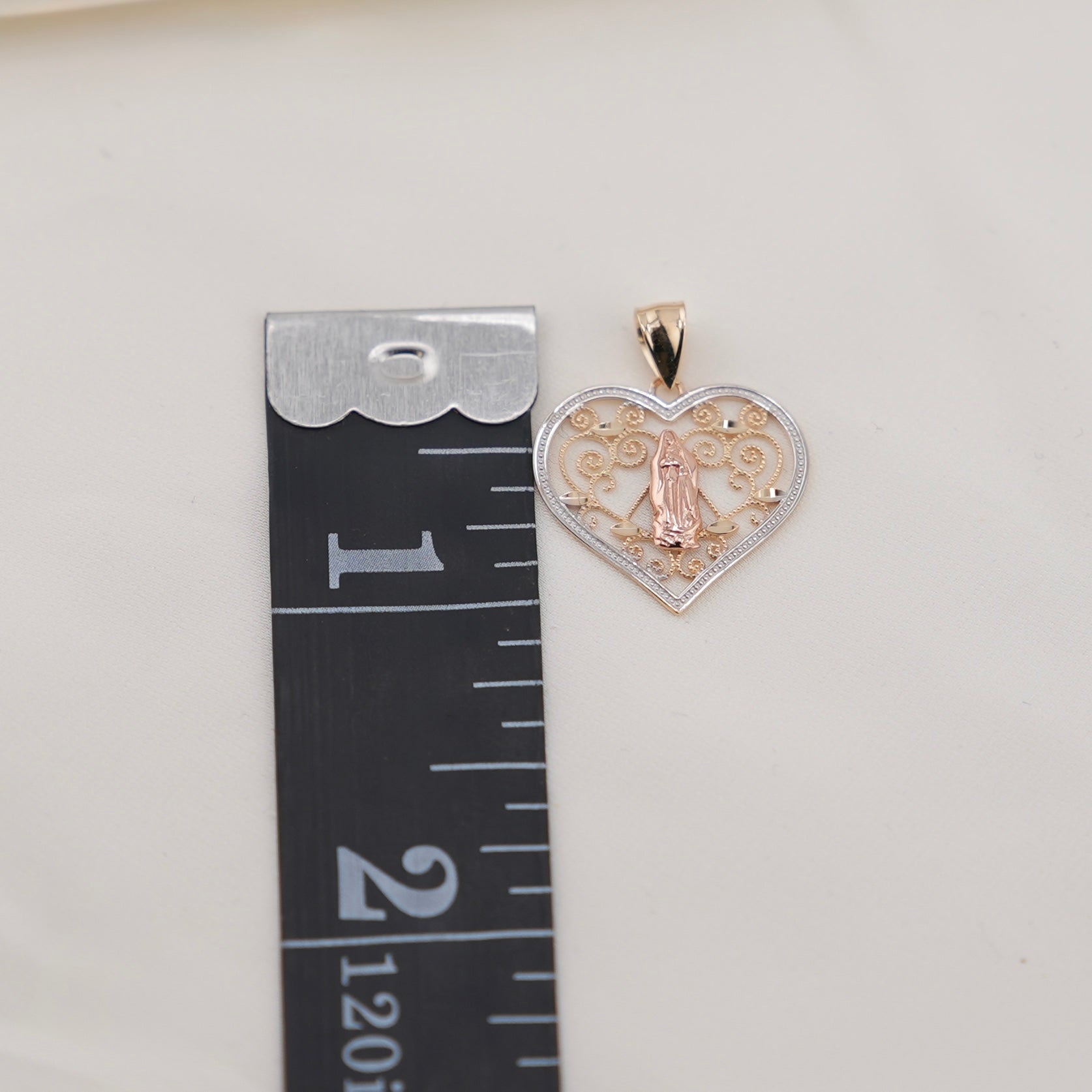 14k Gold Virgencita Chain Set