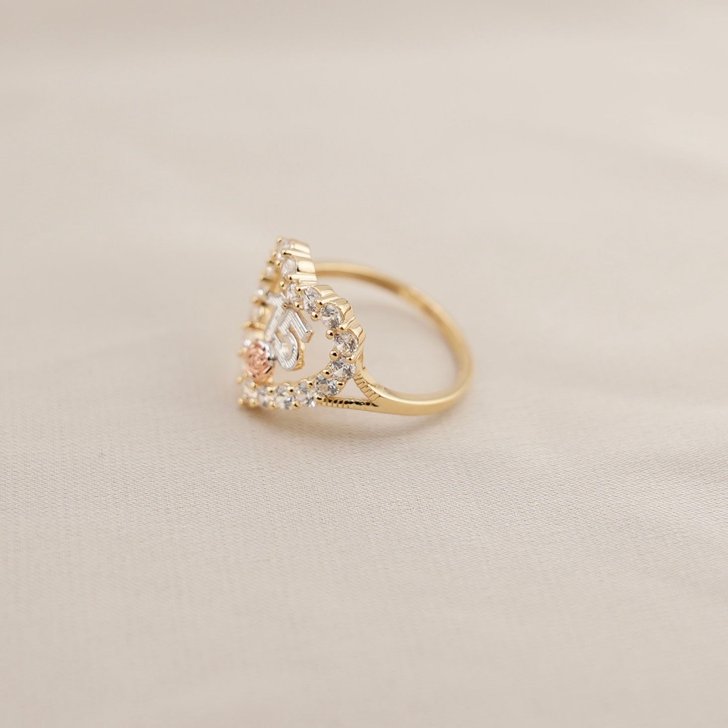 14k Gold Quince Ring