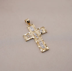 14k Gold Cross Pendant