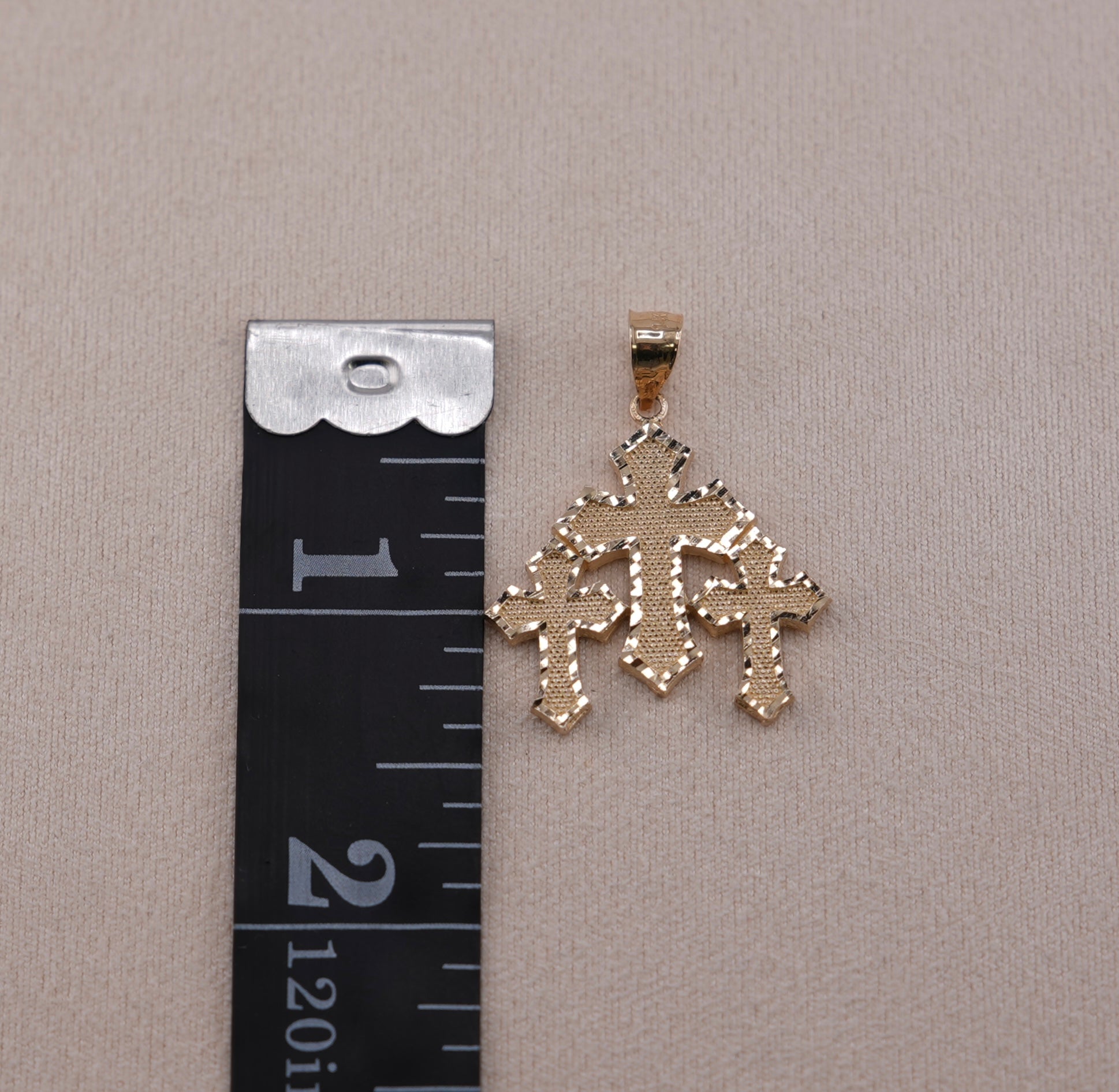 14k Gold Cross Pendant