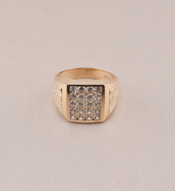 14K Gold Men's Ring