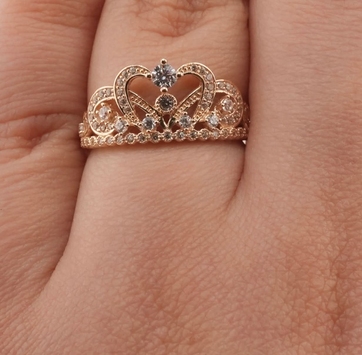 14K Gold Crown Women’s Ring