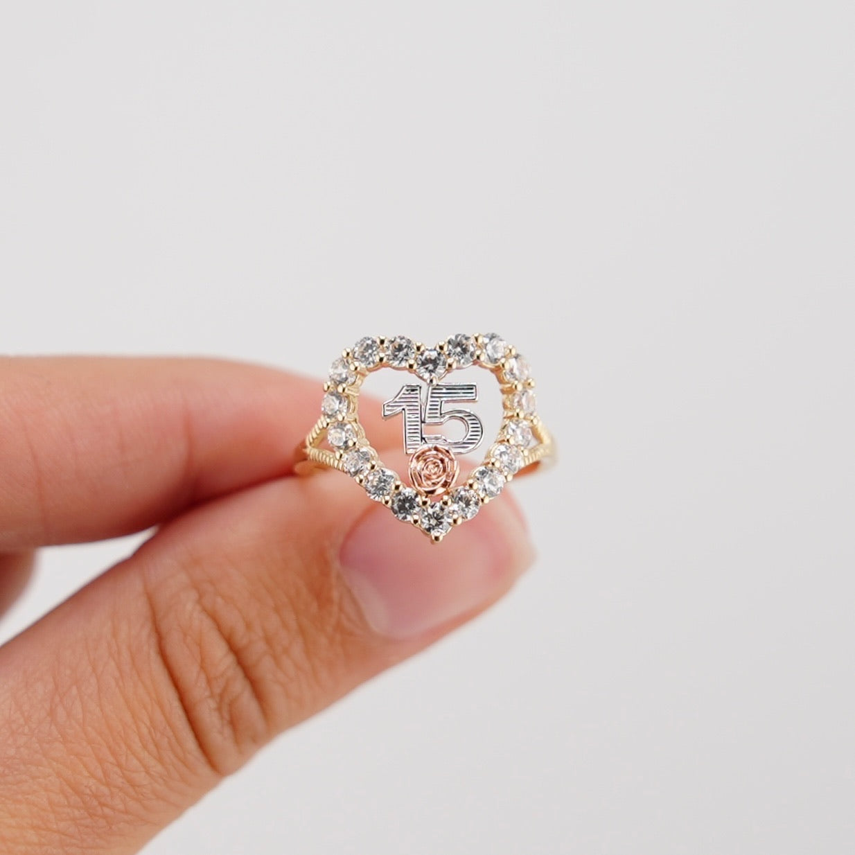 14k Gold Quince Ring