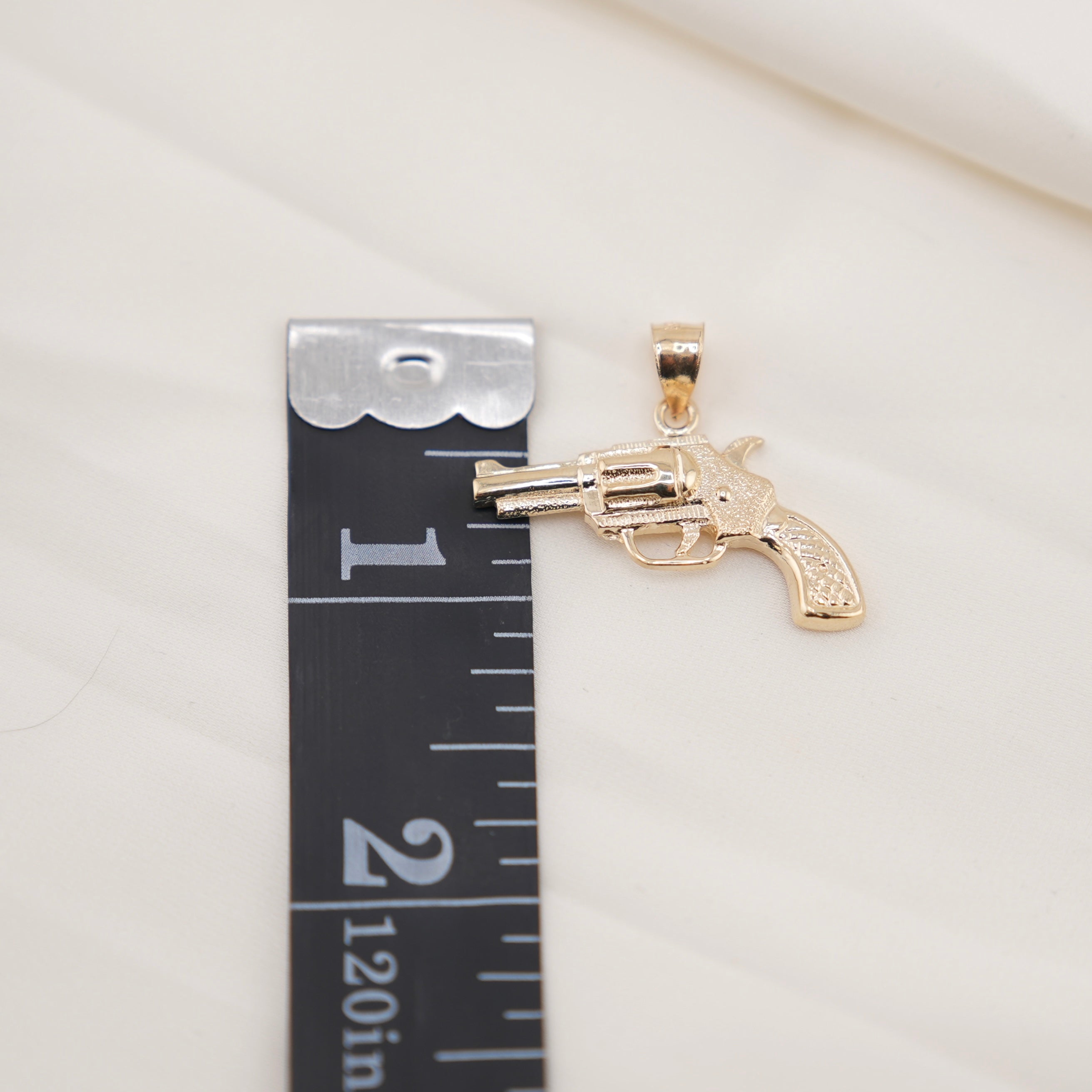 14k Gold Small Gun Chain Set
