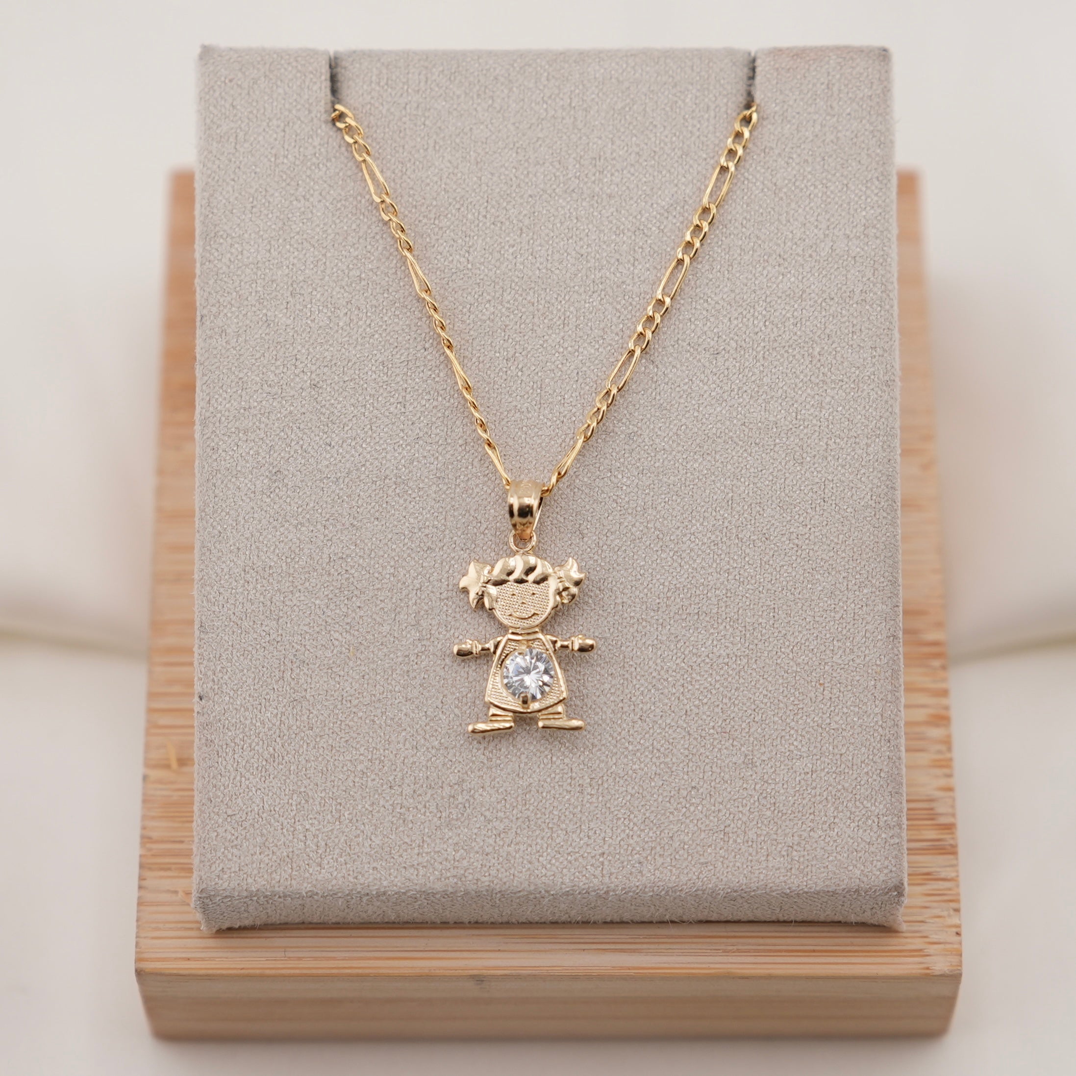 14k Gold Little Girl Chain Set