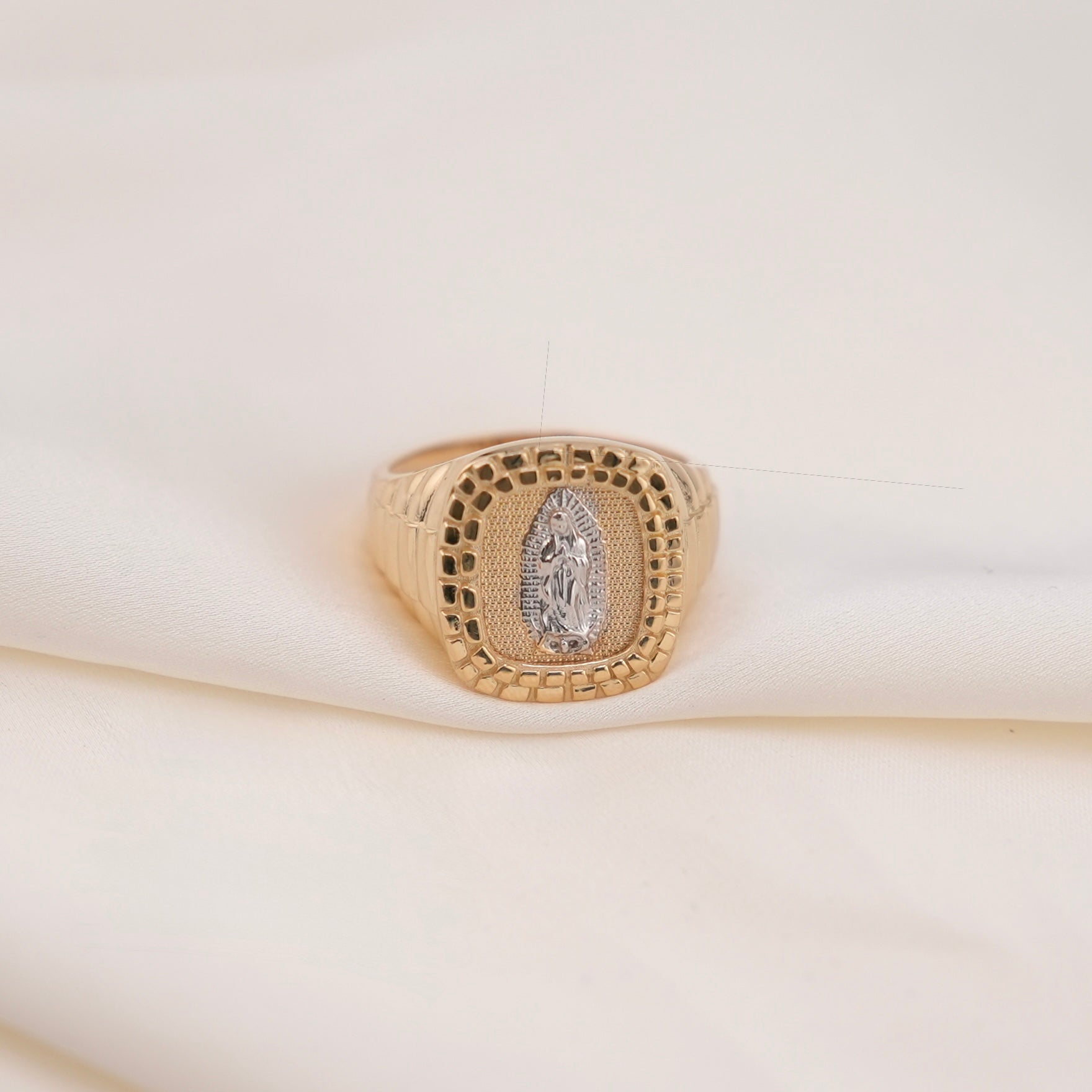 14k Gold Virgencita Ring