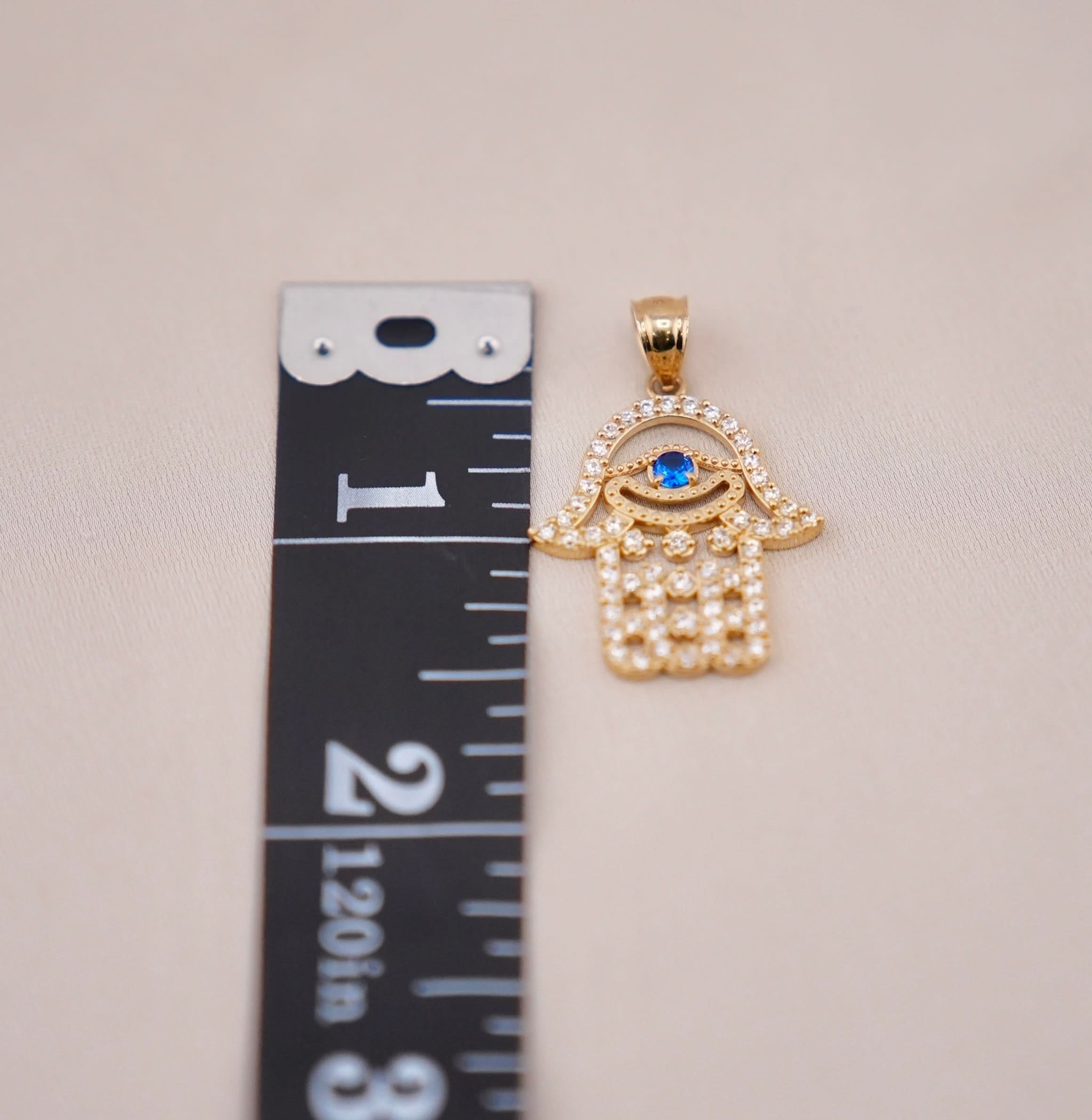 14k Gold Hamsa Chain Set