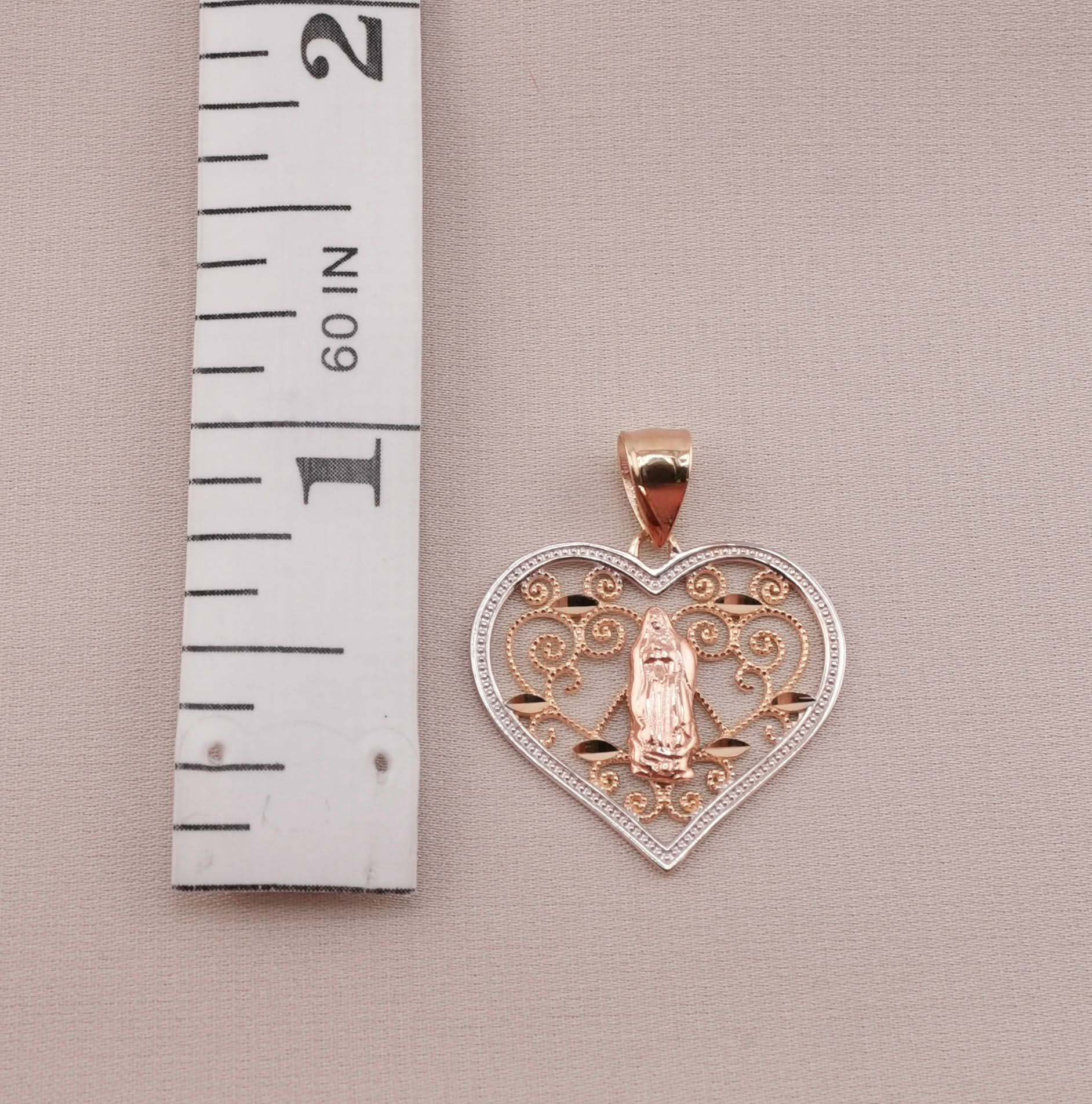 14k Gold Virgencita Chain Set