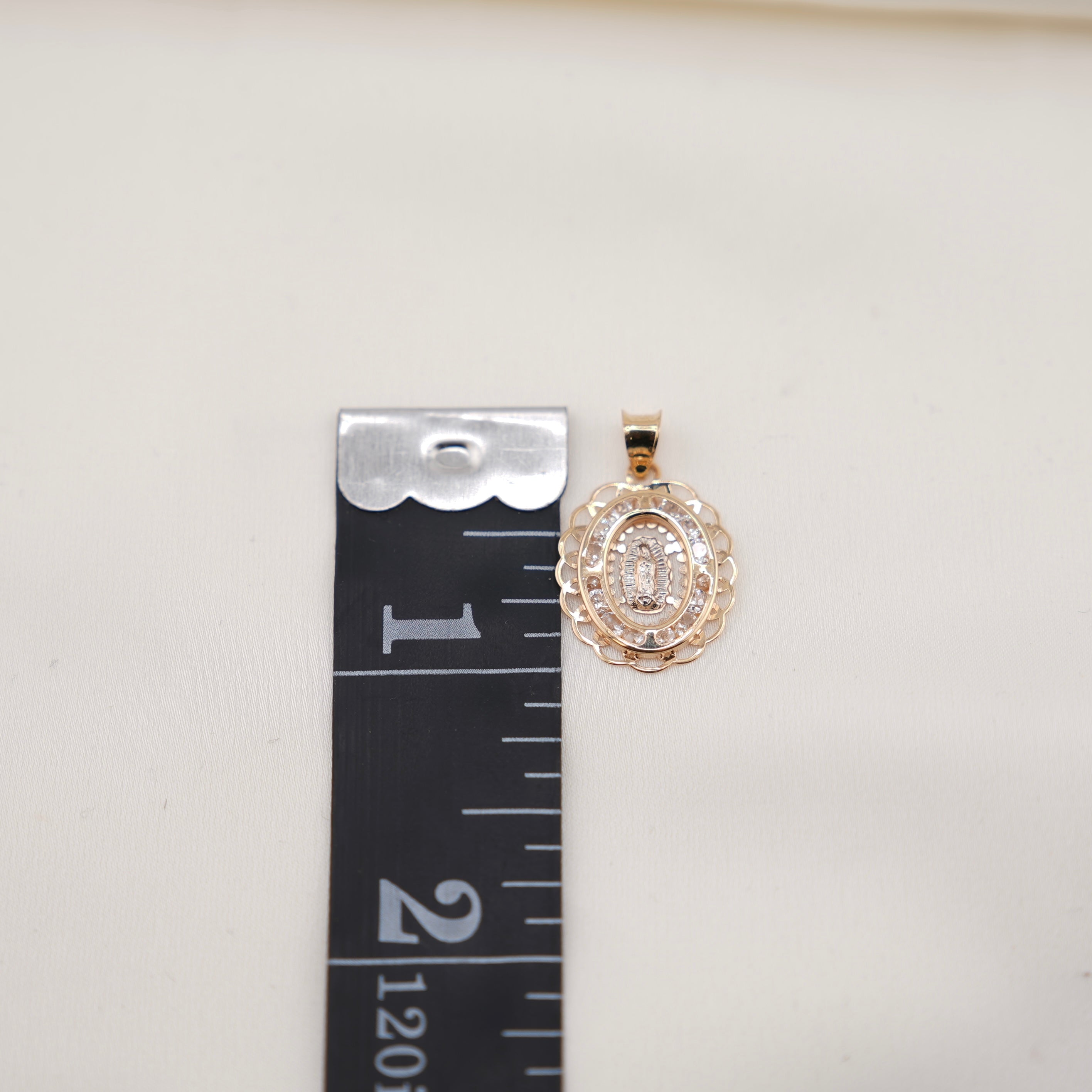 14k Gold Virgencita Chain Set
