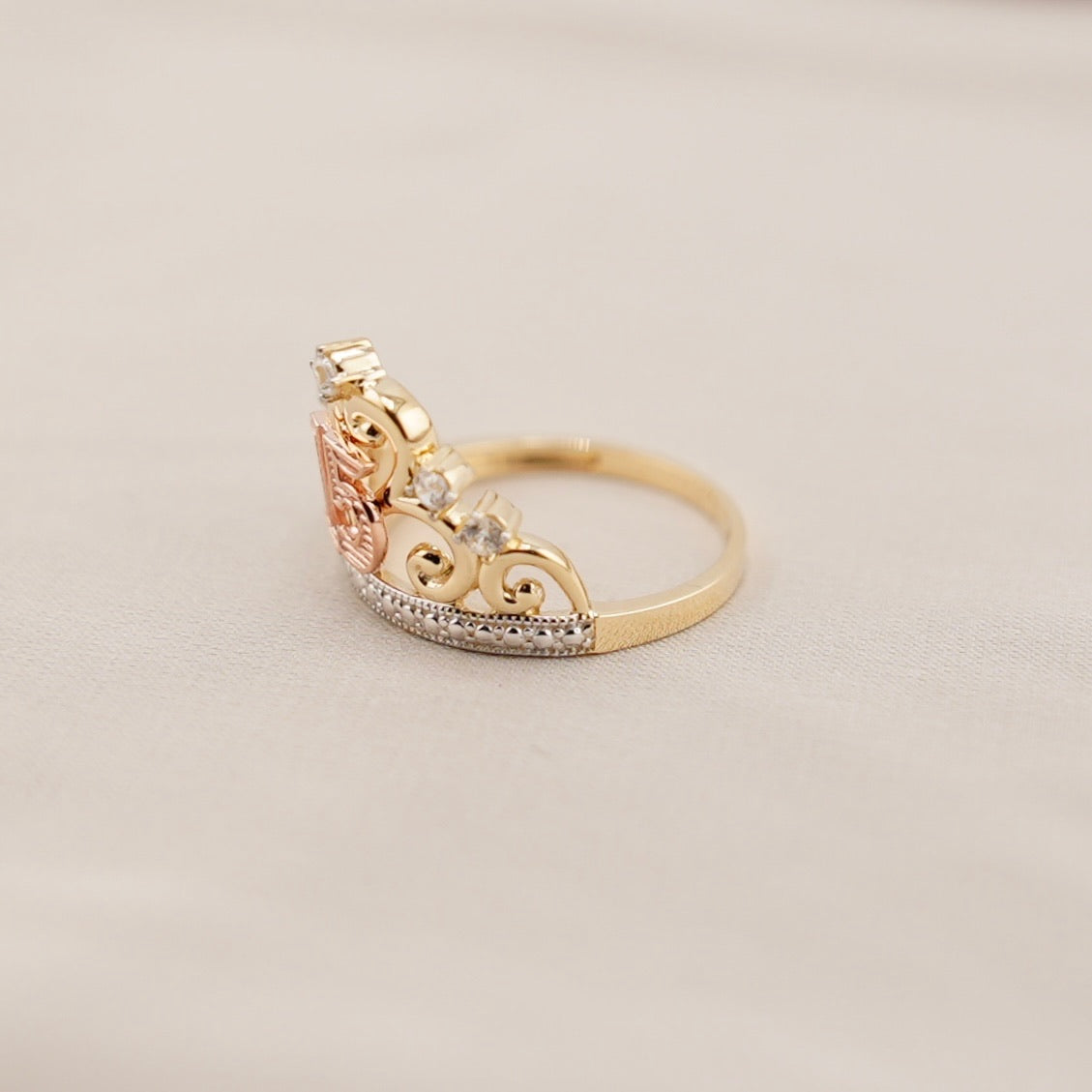 14k Gold Quince Ring