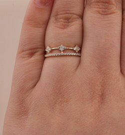 14K Gold Women’s Ring . RG-3015