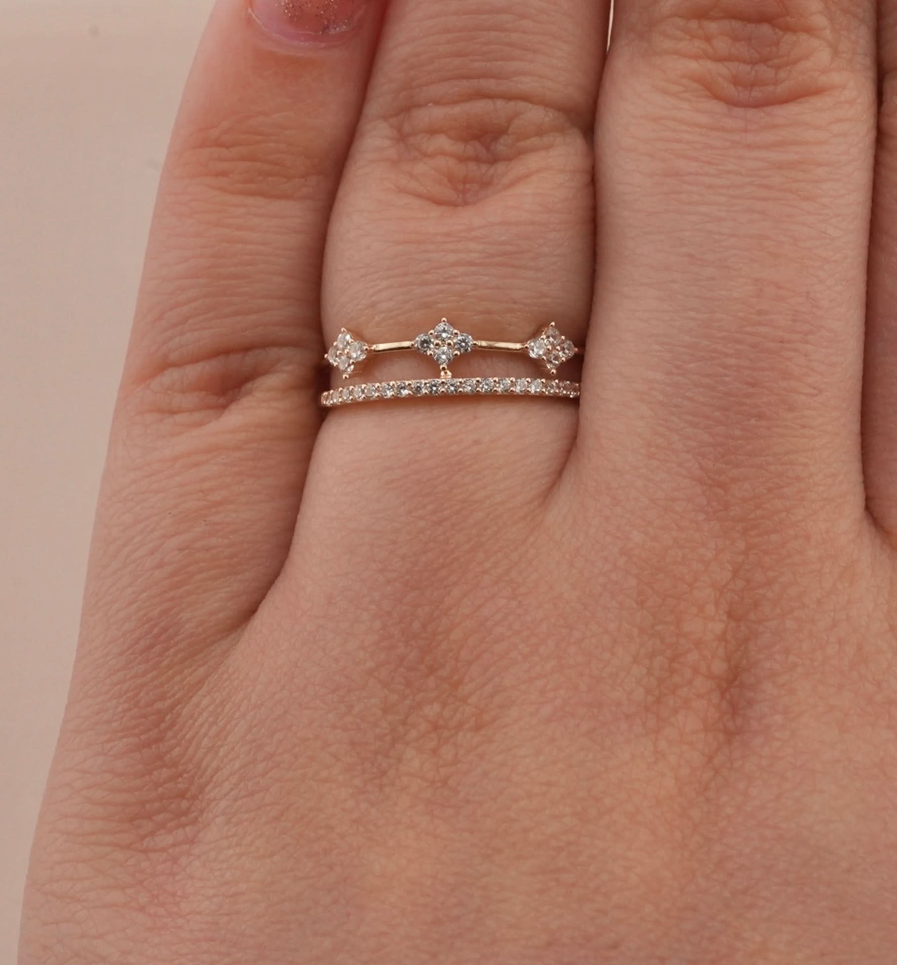 14K Gold Women’s Ring . RG-3015