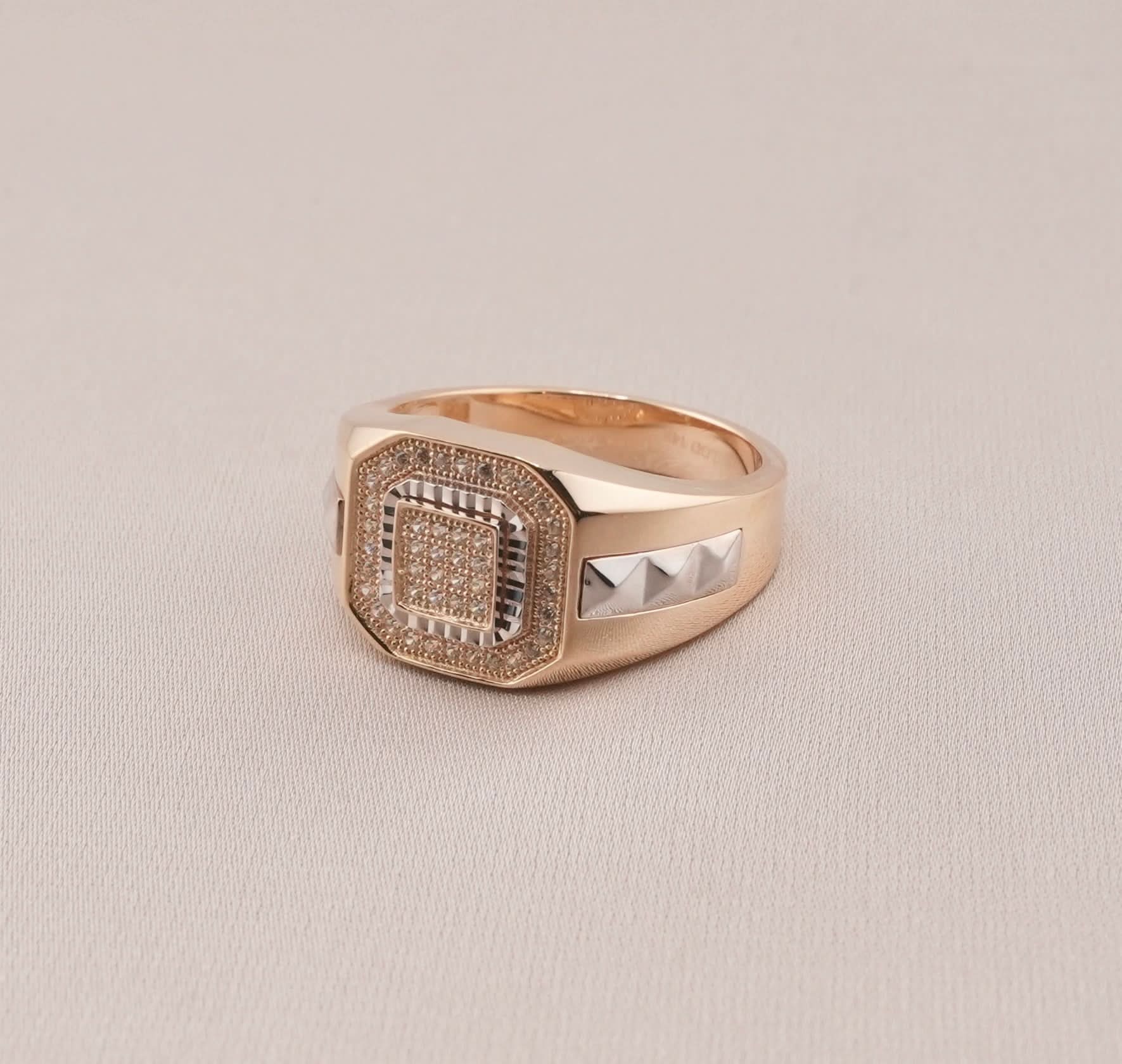 14K Gold Men's Ring