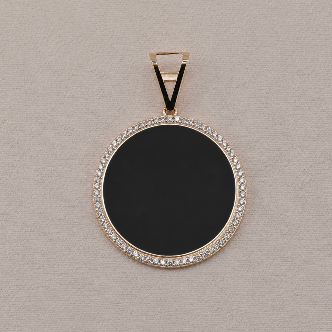 14k Gold Picture Pendant