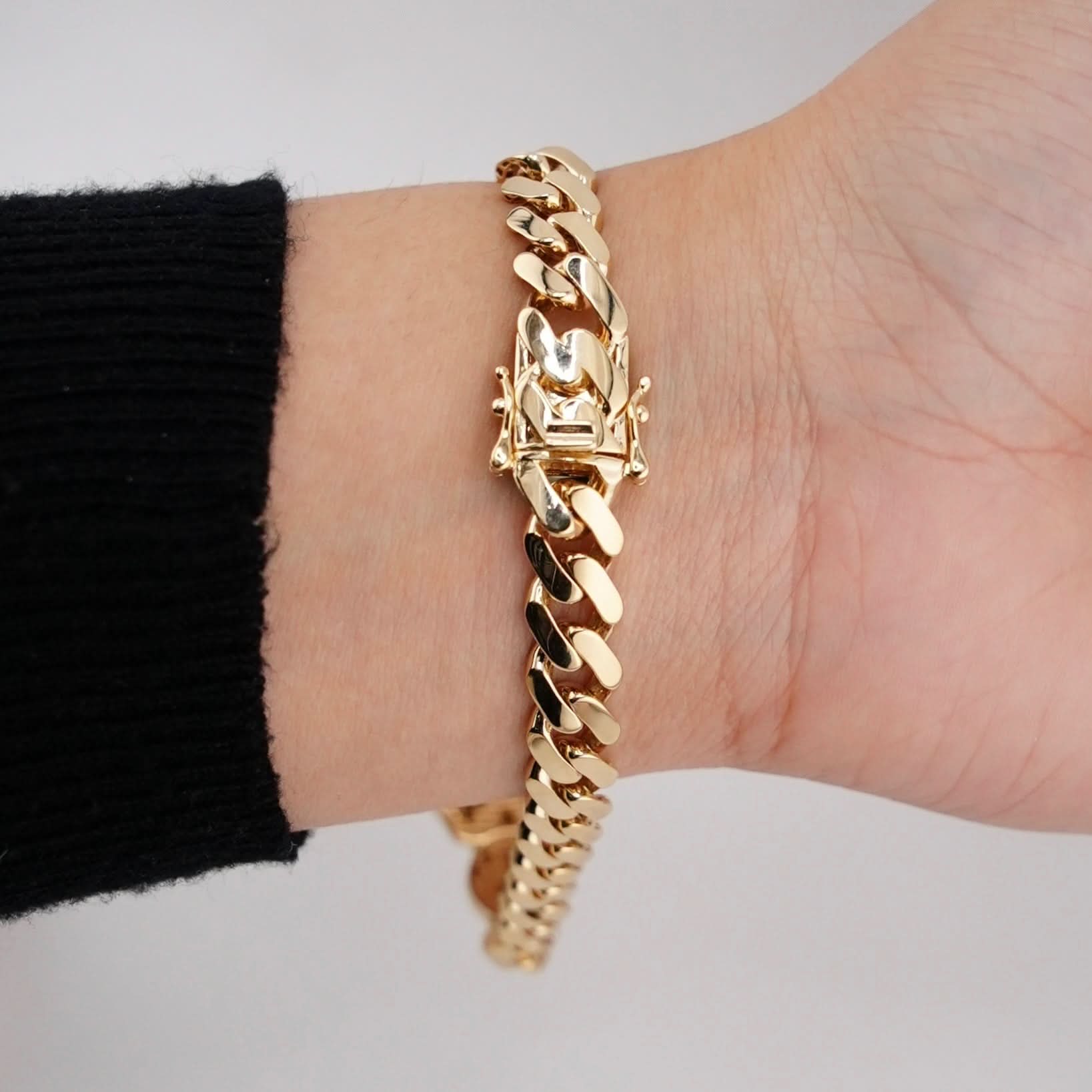 14k Gold Medium San Judas Bracelet