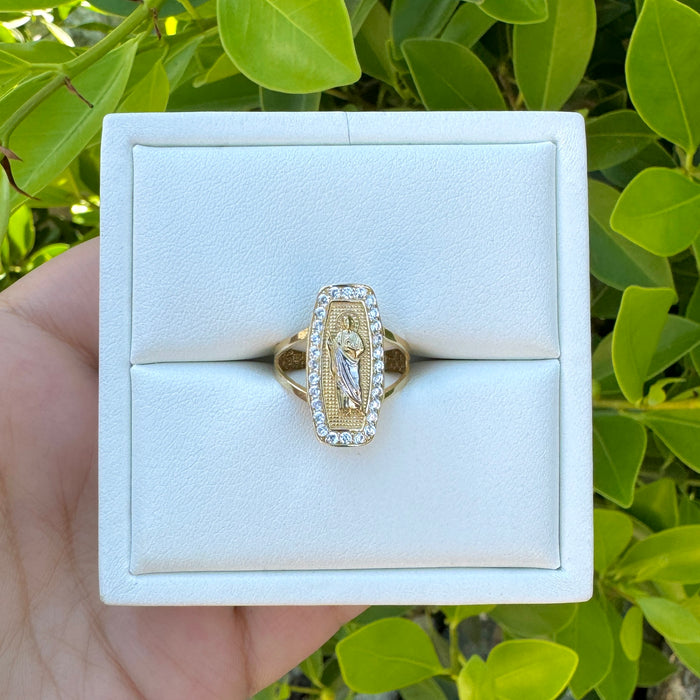 14k Gold Women’s San Judas Ring CBRW#28