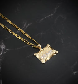 14k Gold Last Supper Chain Set