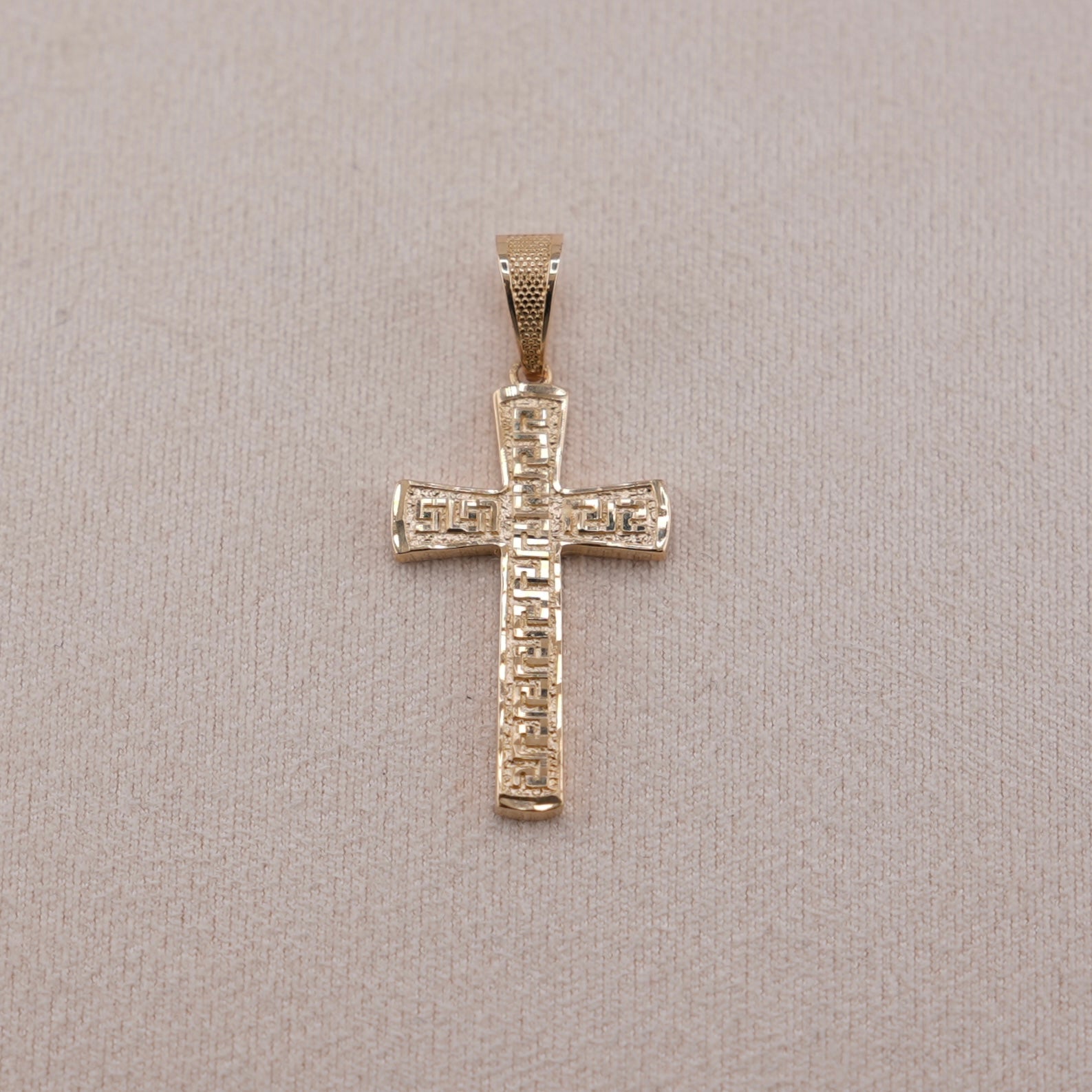 14k Gold Cross Pendant
