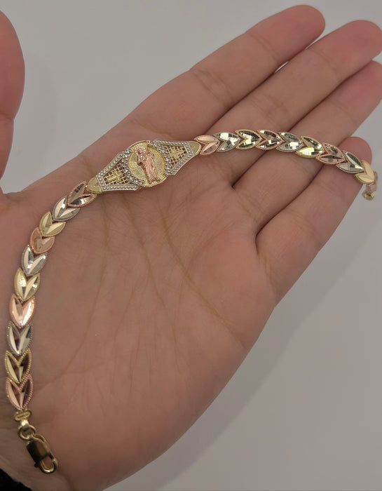 14k Gold San Judas Women’s Bracelet