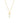 14K Gold Cross Chain Set . PT-80W