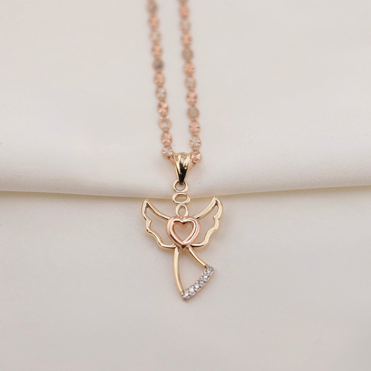 Angel Chain 14k Gold Angel Chain Set