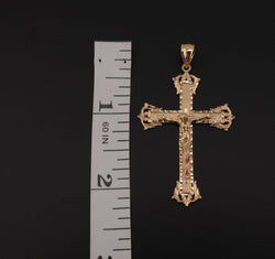 14k Gold Cross Pendant