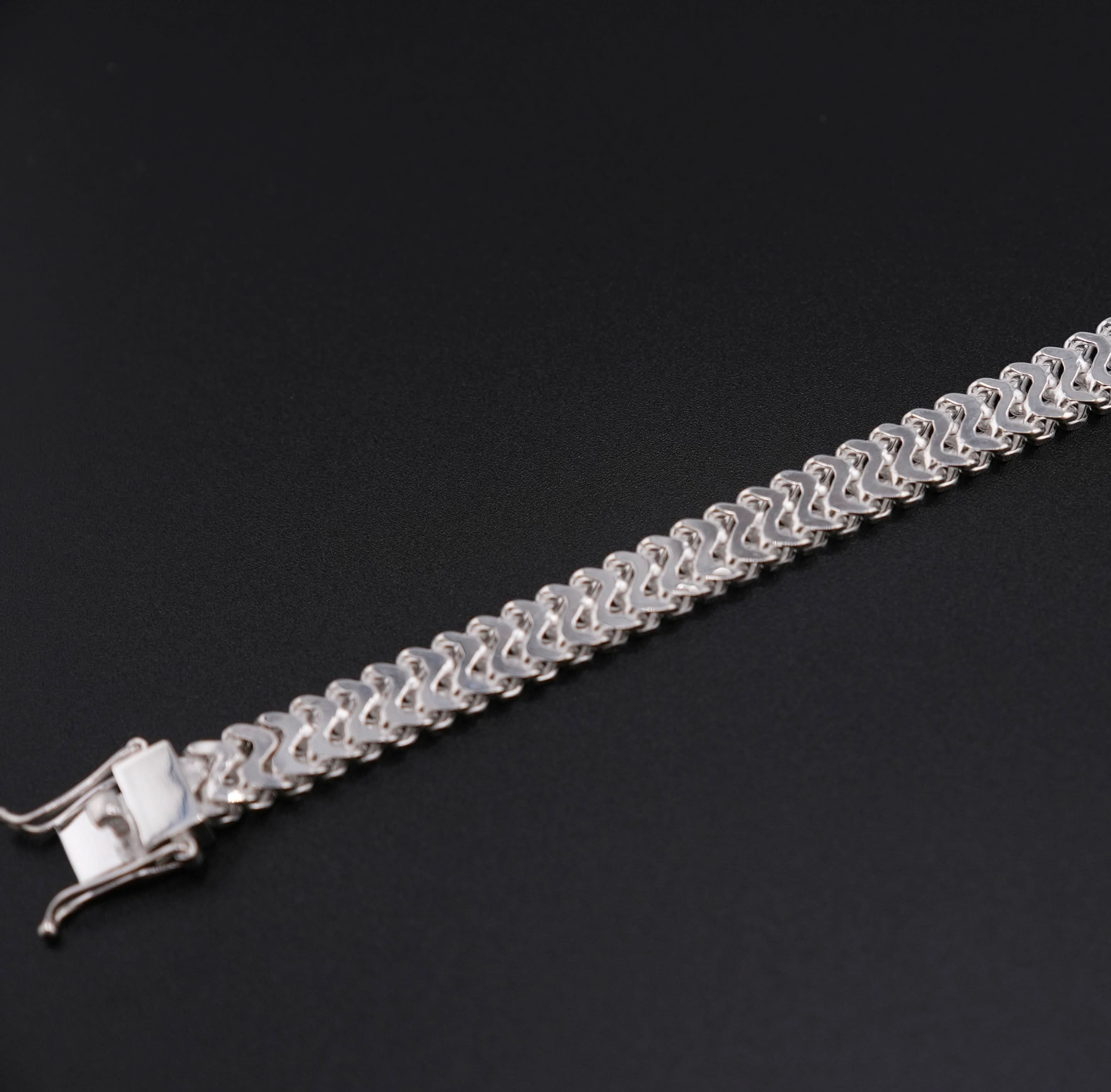 Silver 925 Fancy Bracelet